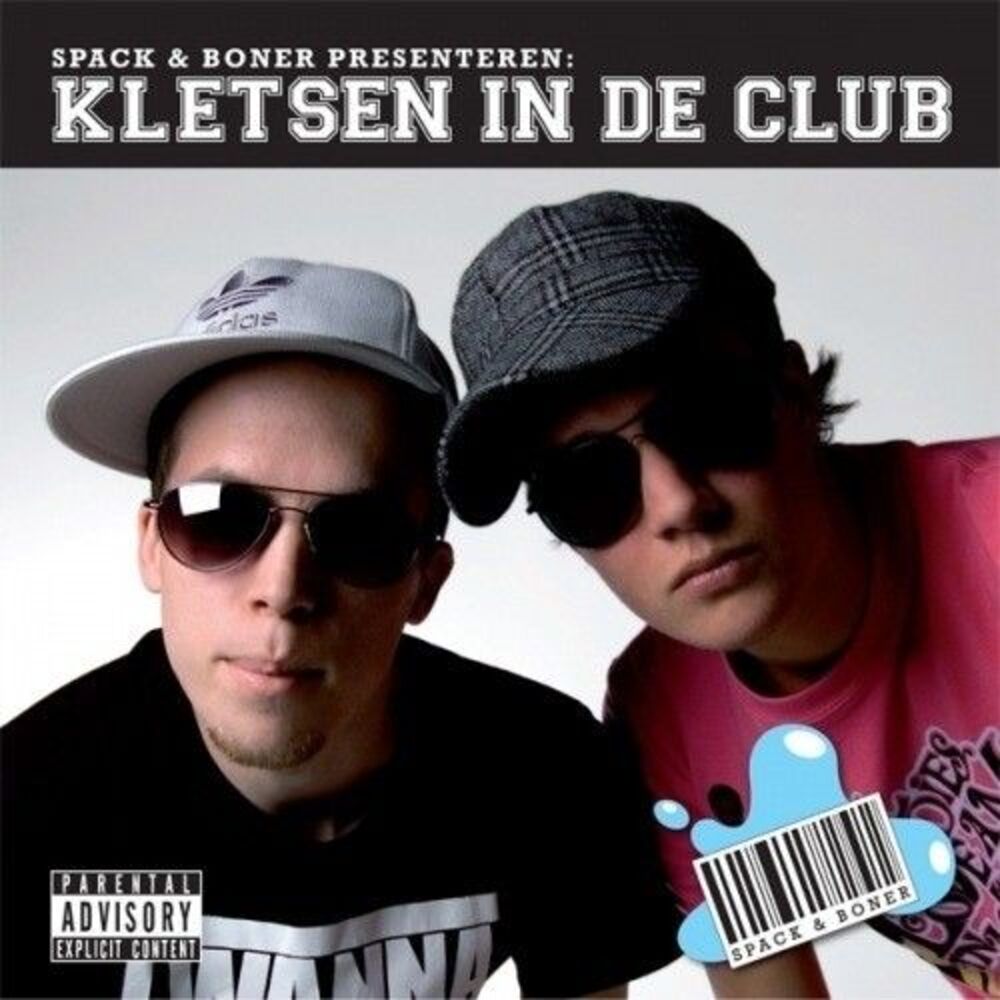 Spack & Boner - Kletsen in de Club  CD SINGLE